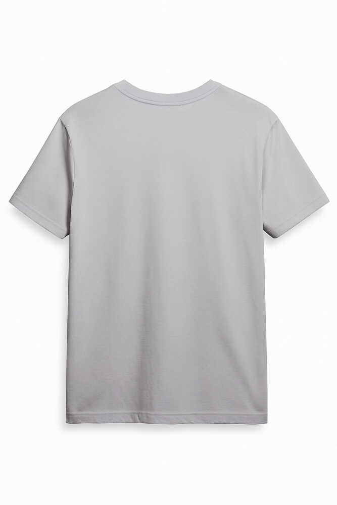 Unisex Gri T-shirt Regular Fit Opeth Metal Music Minimal Ön Baskılı Tişört - 4
