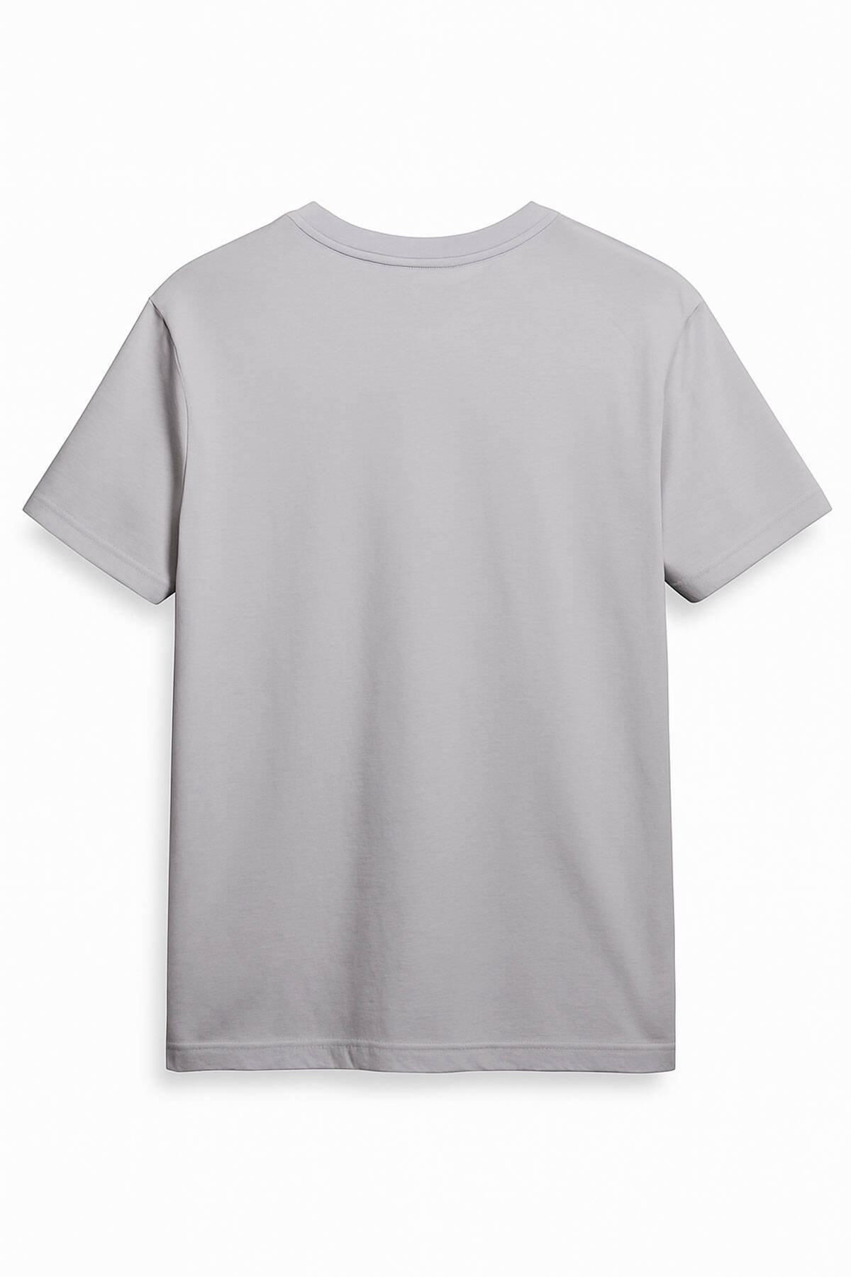 Unisex Gri T-shirt Regular Fit Opeth Metal Music Minimal Ön Baskılı Tişört - 4