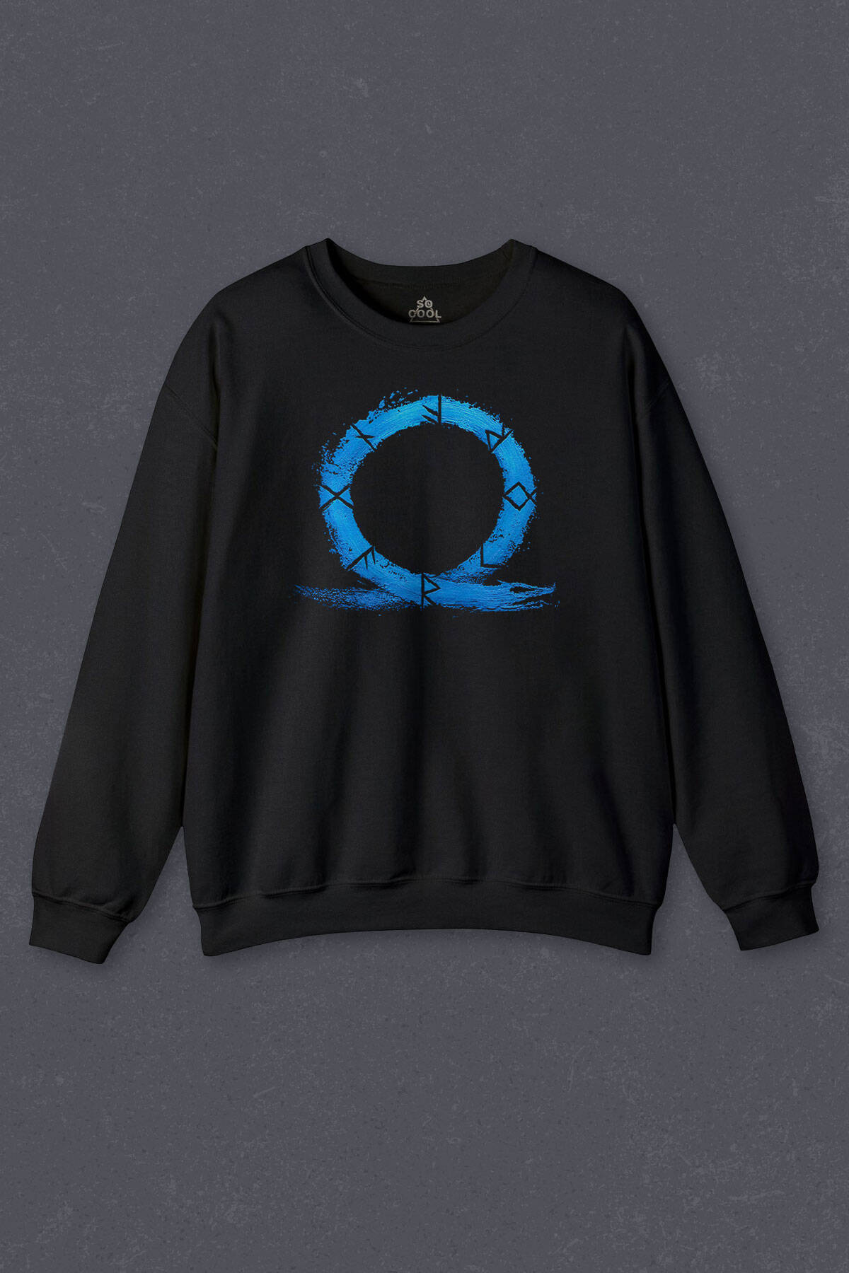 God of War Ragnarok Oyun Gamer Baskılı Unisex Sweatshirt - 1