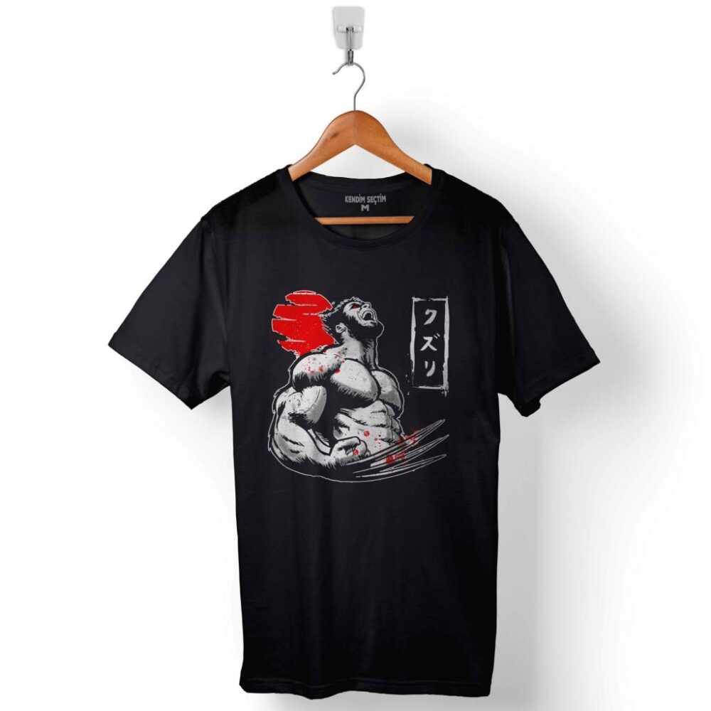 Wolverine Logan Hugh Jackman Baskılı Tişört Unisex