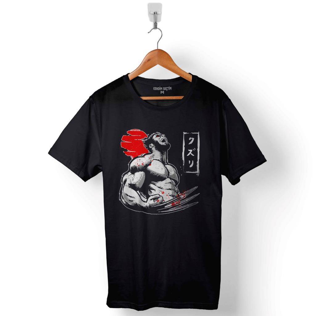 Wolverine Logan Hugh Jackman Baskılı Tişört Unisex